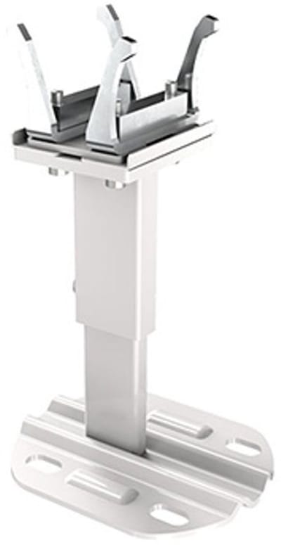 Kermi Klem-standconsoleset FHK Type 20-33, deelbaar, binnenliggend RAL 9016, ZB05190001