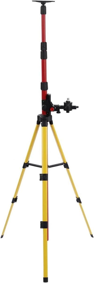 Telescopische Steunpaal - Verstelbare Stut - Instrumenten Ondersteunen - Roestvrij Staal - 114-388 cm - Zilver