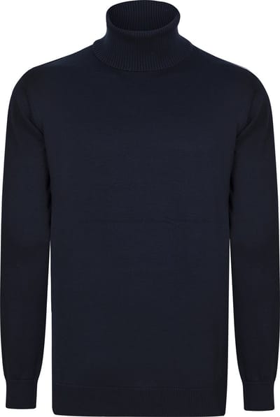 Felix Hardy Coltrui - Trui - Sweater %100 Katoen Heren Navy - 2Xl