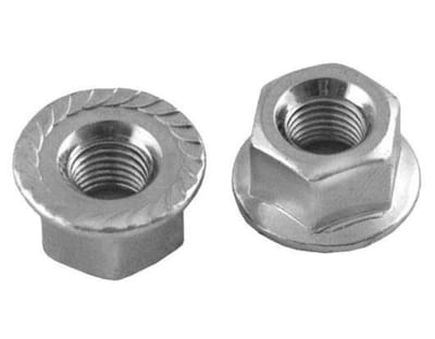 Geen Merk Serie - Achterasmoer - M10x26T - Zilverkleurig