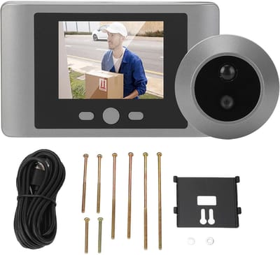 Digitale Deurbel Camera met PIR Bewegingssensor en Nachtzicht - Deurspion met 2.8 Inch LCD Scherm