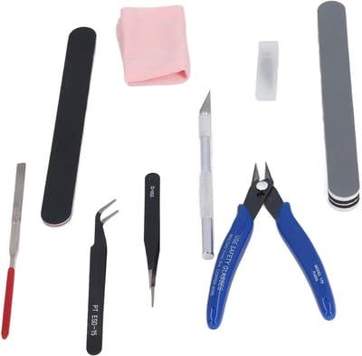 Dailygoods- 3D-printer Gereedschap Premium Legeringsstaal - Gereedschapsset - Modelbouw Tools - Eenvoudig Dragen - Duurzaam - Praktisch Gebruik