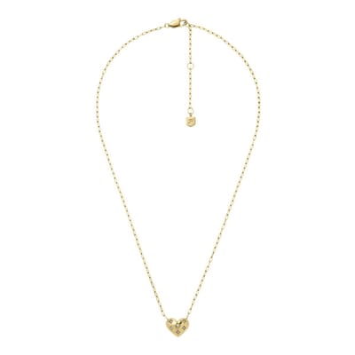 Fossil JF04856710 Dames Collier 40cm - Goudkleurig