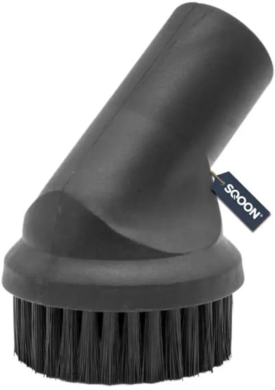 SQOON® plumeau stofzuiger accessoire - aansluiting 36 mm - nylon borstel Ø70 mm - ideaal voor delicate oppervlakken - niet draaibaar