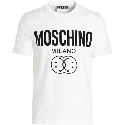 Moschino Uniseks T-Shirt voor volwassenen (Wit)