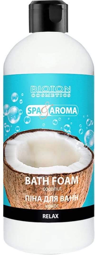 Spa&Aroma natuurlijke Kokosnoot Badschuim - ontspannend en hydraterend 750 ml
