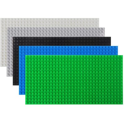 5 stuks/10 stuks 16x32 Basisplaat met Noppen Compatibel met Mainstream s Stimuleert KINDEREN'S Creativiteit Speelgoed Accessoires 5PCs 16x 32