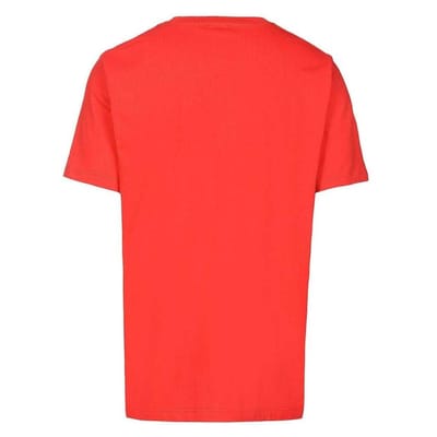 Diesel Unisex 1976 Varsity Logo T-shirt voor volwassenen (Rood)
