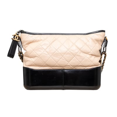 Chanel Gestepte Grote Gabrielle Hobo Tas - '10s