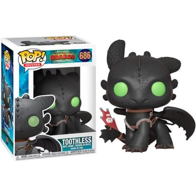 Funko Pop! How To Train Your Dragon Toothless - #686 Verzamelfiguur