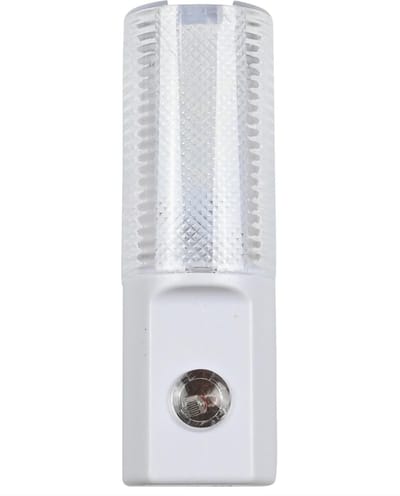 Benson - Led nachtlampje - 3 Led's Nachtlamp - Wit - Met dag en nacht sensor - Voor in stopcontact - 1W - 230V