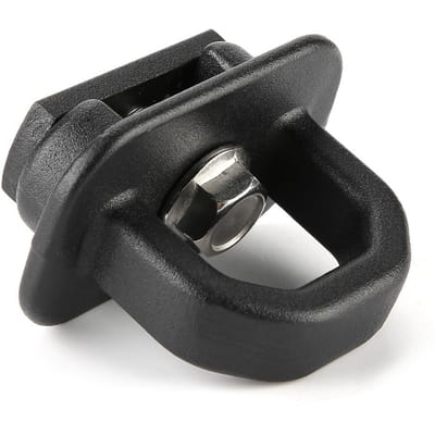 4 STUKS Touwvaste Gesp Universeel voor Pick-up Trucks Auto Auto Touw Bevestigingsgereedschap black