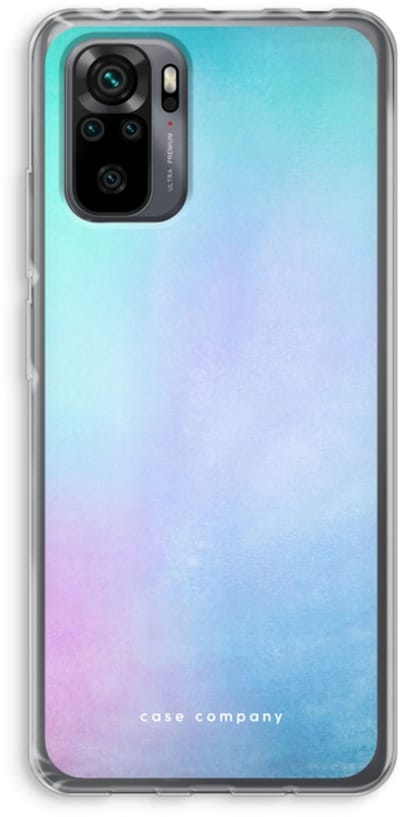 Case Company® - Hoesje geschikt voor Xiaomi Redmi Note 10 Pro hoesje - Mist pastel - Soft Cover Telefoonhoesje - Bescherming aan alle Kanten en Schermrand
