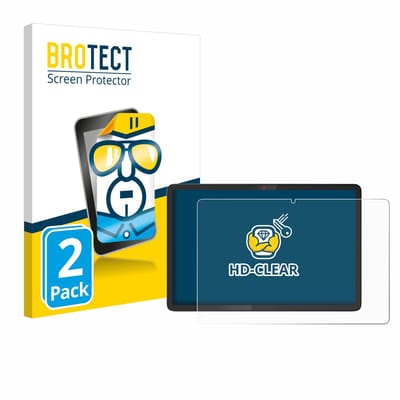 BROTECT - Screenprotector voor Lenovo Chromebook Duet 11M889 - Folie Beschermfolie transparant 2 Stuks