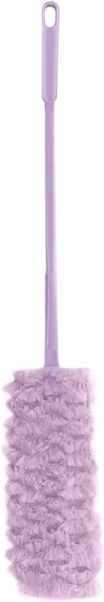 Stofreiniger Lange Steel - Microvezel Plumeau - Huis Reinigen - Elektrostatische Stofopvang - 69 x 22 cm - Violet