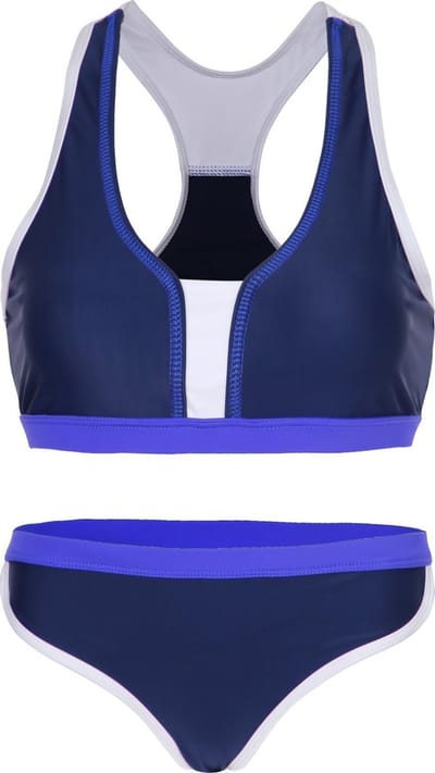 Sportieve bikini met 3 kleuren - Navy- 128-134