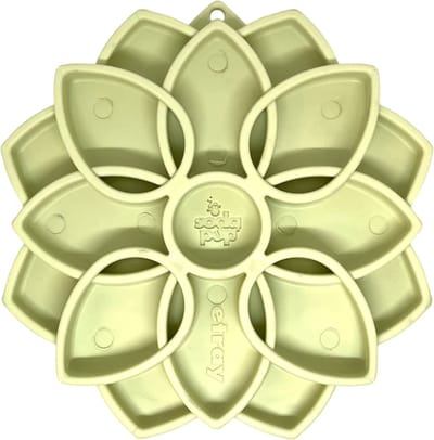 Sodapup - Light Green Mandela Softie - Slowfeeder - Likmat hond - Voerbak hond - Groen
