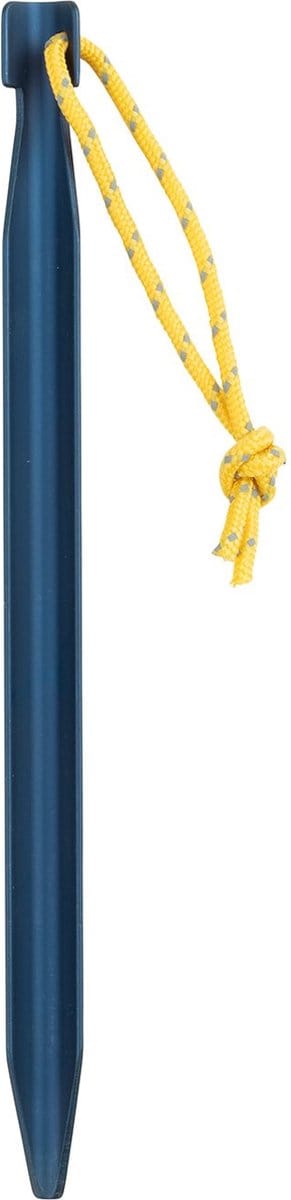NOMAD® Tentharingen 8 stuks | V-shape Haringen | 16 cm Grondpennnen | Aluminium Haringen Tent | Middel- en Harde ondergrond | Incl Trekkoord