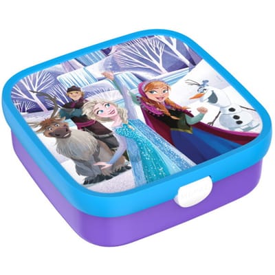 Mepal Bento lunchbox groot Campus - 1.25 l - Inclusief 2 uitneembare lekdichte bentobakjes & vorkje - Frozen Friends