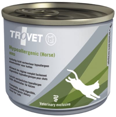 Trovet - HRD Hypoallergenic Kattenvoer Nat Paard - 6 x 200 gr