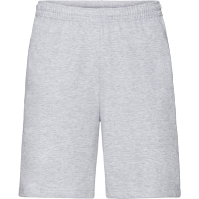 Fruit of the Loom Heren Iconic 195 Jersey Shorts (Heide Grijs)