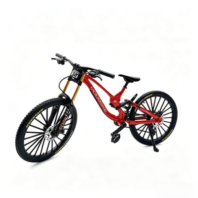 Mini-1:8 Schaal Diecast Mountainbike Model Downhill Fiets Ornament Voor Kinderen Volwassenen Collectie