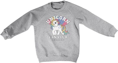 My Little Pony Kinder Unicorn Fan Club-sweatshirt voor kinderen HSB-31-MLP1004-DTF553
