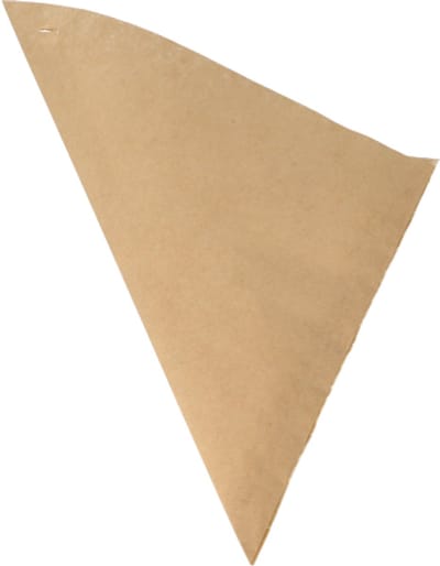 1x 1000 Puntzakken perkament papier 325 cm x 23 cm x 23 cm bruin Vulcapaciteit 250 g vetvrij
