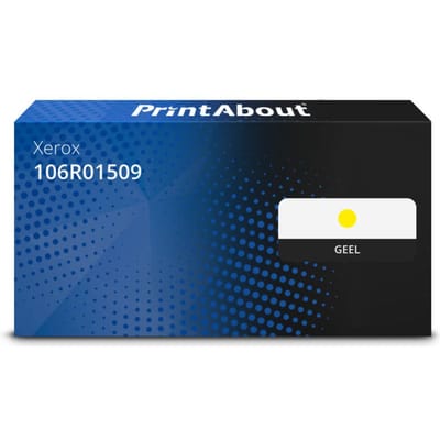 PrintAbout huismerk Toner 106R01509 Geel Geschikt voor Xerox