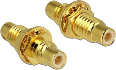 SMC (v) - SMC (v) koppelstuk / inbouw - 50 Ohm