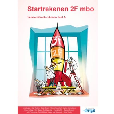 Startrekenen / 2f Mbo / Leerwerkboek Rekenen Deel A - Irene Lugten