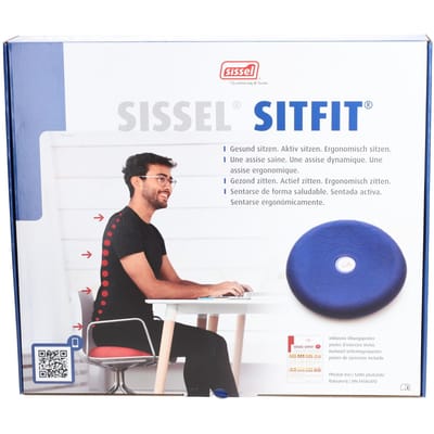 Sissel Sitfit 36 cm - Blauw | Wiebelkussen | Comfortabel | Ergonomisch