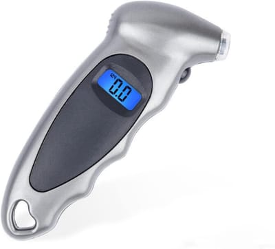 Digitale Bandenspanningsmeter - Manometer Tester - Banden Controleren - LCD Scherm - 0-150 PSI - Geel