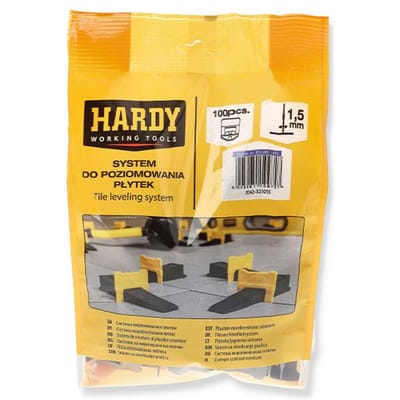 Hardy Tegel Nivelleerclips 1,5 mm - 100 Stuks