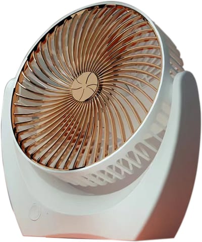 Oplaadbare kleine draagbare ventilator, mini-ventilator op USB, bureauventilator voor reizen, kamperen en kantoor