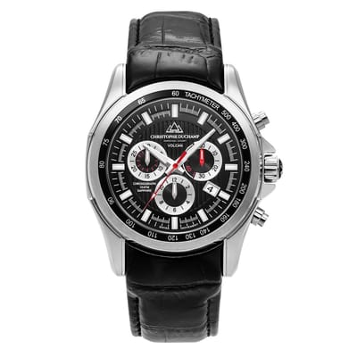 Christophe Duchamp Volcan Silver – Luxe Herenhorloge – Modern Design