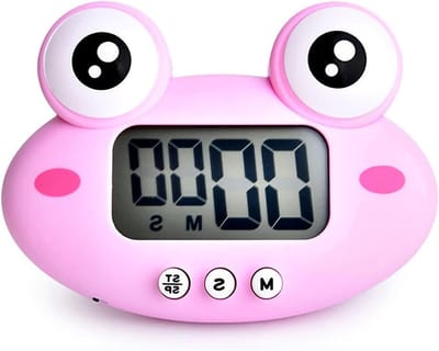 Schattige Cartoon Dieren Digitale Countdown Timer met LCD Display en Magnetische Bevestiging voor Koken en Bakken, Ideaal voor Kinderen en Keukenaccessoires