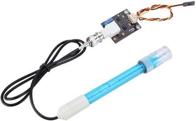 Dailygoods - PH-sensormodule - sonde - Geavanceerde pH-metingen - Analoge set - Ideaal voor zwembaden - Betrouwbare meting van waterkwaliteit -...