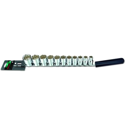 Zeskant doppenset TOPTUL 1/2 12-kant 3/8 3/4 13/16 7/8 15/16 1 inch