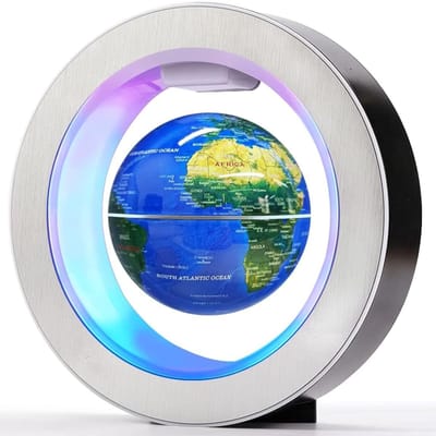 NBAP® Wereldbol met Verlichting - Led Lamp Kinderen - Bureaulamp