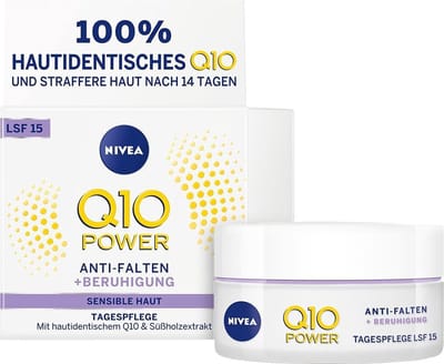 Nivea - Dagcrème - Q10 Sensitive - Anti-Rimpel - Gevoelige Huid - 50ml