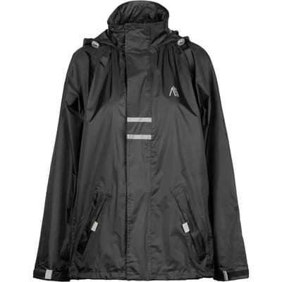 Ralka Regenjack Waterdicht & Reflectie - Junior - Zwart - 116