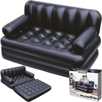 Bestway Luchtbank Met Sidewinder Paars PVC