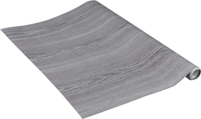 Decoratie plakfolie meubelfolie Dennen grijs 45 cm x 2 meter zelfklevend - Decoratiefolie - Plakplastic - Woodlook - Hout look