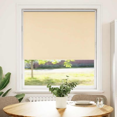 vidaXL - Rolgordijn - verduisterend - 90x130cm - stofbreedte - 85,7 - cm - polyester