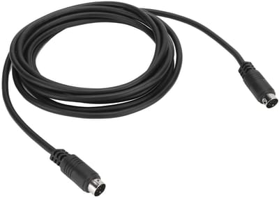 Dailygoody - Geluidskabel - 9 Pin Male naar 9 Pin Male - 9,8FT - Mini DIN Kabel - Voor DVD en Home Entertainment - Hoogwaardige audioverbinding - Gesc
