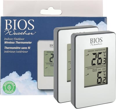 Draadloze Binnen Buiten Thermometer met Temperatuur Weergave en Geheugen
