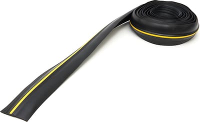 605 cm. Rubberen Weerbestendige Tochtstrip / Tochtband voor Garagedeur