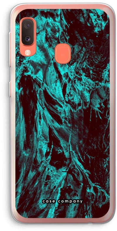 Case Company® - Hoesje geschikt voor Samsung Galaxy A20e hoesje - Ice Age - Soft Cover Telefoonhoesje - Bescherming aan alle Kanten en Schermrand