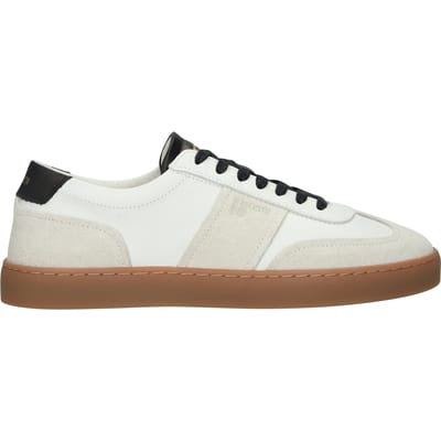 Blackstone SLATE HARPER II - FL709 White Black - Sneaker (low) - Dames - White - Maat: 37